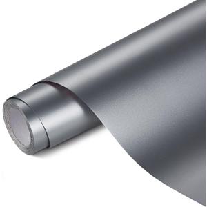 ANT Silver Craft Permanent Adhesive Vinyl 12" x 30ft for DIY Project, Decal, Sticker, All Weather Fade Proof, Indoor Outdoor Use for Crafts, Cricut, Silhouette, Expressions, Cameo, Signs