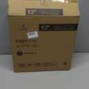 2Pack LED Flush Mount Ceiling Light Fixture 13" 20W, 3000/4000/5000K Color Selectable, Dimmable Ceiling Lamp for Kitchen, Hallway, Stairwell, Gold, ETL