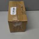 Wesiti 4 Pcs Halloween 3D Ceramic Ghosts with Vintage Resin Framed Mini Cute Sculpture Statue Wall Decoration Small Scary Ghost Figurine Halloween Sculptures for Wall Living Room Bedroom Home Decor