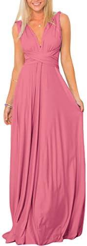 Women Transformer Hi Low Evening Long Prom Dress Halter Convertible Multi Way Spaghetti Strap Wedding Cocktail Maxi Gown L Women Transformer Hi Low Evening Long Prom Dress Halter Convertible Multi Way Spaghetti Strap Wedding Cocktail Maxi Gown L