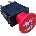 2 x PTO Switch 5 Terminals 01545600 00522100 430-401 for Ariens Gravely ProMaster MTD Toro Gravely Delta Scag Compatible with PM100, EZR,ZTX 260Z, ZTR 2050 34, 34Z Zoom 2148XL, 01545600, 925-1716, 5 AMP