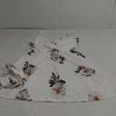 CASURESS Women Dress Summer V Neck Mini Floral Print Swing Dress Sleeveless Spaghetti Strap Skater Dresses with Belt (X-Large, Type 12)