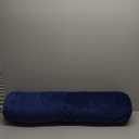 Body Pillow for Adults, Bolster Pillow with Removable Velvet Cover, Long Round Cervical Roll Pillow, 35 x 7.87 Inches, Blue
