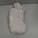 KeaBabies Baby Wrap Carrier - All in 1 Original Baby Carrier Newborn to Toddler Sling, Easy to Wear, Hands Free Bonding, Lightweight, Breathable Infant Wraps (Stone Gray)