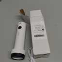 6Kpa Cordless Electric Vacuum Pump for Storage Bags, USB Rechargeable Portable Vacuum for Travel Air Pump Compression Bag Pumps for Clothes Bedding, White Black (No bags)