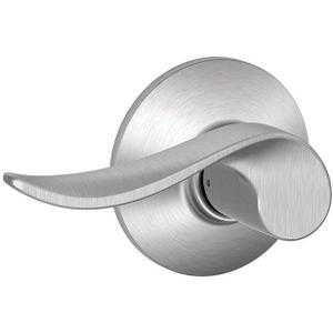 SCHLAGE F10 SAC 626 Sacramento Passage Lock Lever, Satin Chrome