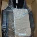 Motorcycle Rear Fender Extension Fascia Mudguard with LED Turn Signals Brake Running Lights Fit for Harley Touring CVO Road Glide Road King Electra Glide Street Glide 2014-up (Black Lens)