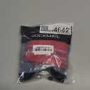 JOCKMAIL Ultra-wide Belt Sexy Men Underwear Jockstrap Briefs Men G String Thongs (Red, L)