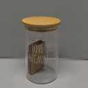 AW BRIDAL 50 Blank Love Notes Memory Jar, Anniversary Birthday Gifts for Boyfriend Girlfriend Husband Wife Mom Dad Friends, Couple Gifts Love You Because Jar for Engagement Bridal Wedding Registry