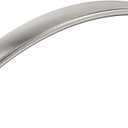 Arc 3-3/4 inch (96mm) Center-to-Center Satin Nickel Cabinet Pull - 10 Pack