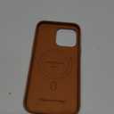 LONLI Classic - (for iPhone 14 Pro Max) - European Nappa Leather Case - Smoothen and Soften Over Time - Compatible with Magsafe - Saddle Brown