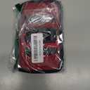 ykooe Rugged Nylon Holster Compatible with iPhone 17 16 15 14 13 12 & Pro Models, Galaxy S25, S24, S23, S22,S21 Cell Phone Belt Holder for Men, Red - L