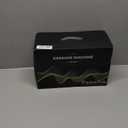 Portable Karaokee Machine 2 Microphones, Outdoor Bluetooth Speaker Karaoke Machine, Karaoke Microphone Machines Kid Adult Wireless PA TF USB Sound Effect Light Outdoor/Indoor Home Party, Black