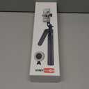 USKEYVISION Auto Face Tracking Tripod 360 Rotation,Phone Tripod for iPhone w/Fill Light,Selfie Stick for iPhone w/Remote Control,70 Phone Holder Video Recording for Content Creators TikTok(UTK-02) (Black)