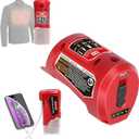 for Milwaukee M-12 12V Power Source Adapter with USB & Type C DC Port, Heated Jacket Charger Adapter for Milwaukee M-12 Battery 48-11-2420 48-11-2411 48-11-2401