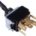 Headlamp Control Switch 6 Terminals 3 Positions ON-Off-ON A681-5450-622 8956K895 Compatible with Freightliner FLD120
