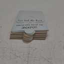 Clabby 58 Pack Wedding Ticket Holders, We Tied the Knot Now We Hope You Hit the Jackpot, Ticket Wallet Wedding Favors Envelopes for Guests for Favor Idea