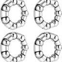 Bicycle Bearing 3/16" x 7 Bike Wheel Bearings Retainer, Replacement Bike Parts 4Pcs Repair Accessories for Bike Front Rear Axle