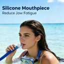 Swimming Snorkel, Underwater Breathing Tube with Float Head, 118.11 inch Swim Breathing Pipe for Adult Diving, Swimming, Water Sports, and Outdoor