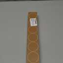 CUT & PACK Wooden Cabinet Knobs 6 Pack, Round Drawer Knobs for Dressers and Cabinets, 1-9/16 in (40 mm), Furniture Hardware with Screws Included | Sand