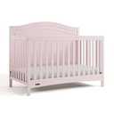 Graco Paris 4-in-1 Convertible Crib  GREENGUARD Gold Certified, Converts to Toddler Bed and Daybed, Fits Standard Full-Size Crib Mattress, Adjustable Mattress Support Base (Frosted Oat)