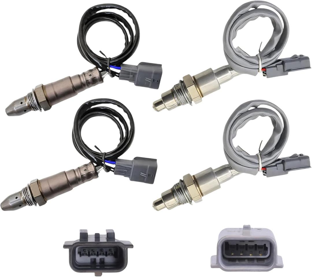 Automotive 4PCS Upstream Downstream Oxygen Sensor O2 Sensor Compatible with Nissan Altima Maxima Murano Pathfinder INFINITI QX60 Replace 2 * 234-9148 234-4985 234-4986