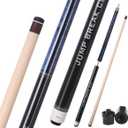 Heavy Hitter 3-Piece Jump Break Cue Stick, 23oz Heavy Jump Break Pool Cue,58 inch Canadian Hard Maple Break Cue, 13mm bakelite tip for Explosive Breaks and Effortless Jumps.