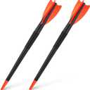 Wettarn 2 Pcs 300 Gram Training Javelin Track and Field Javelins Soft Plastic Javelin for Kids Adults School Competition Throwing Practice Indoors or Outdoors Equipment