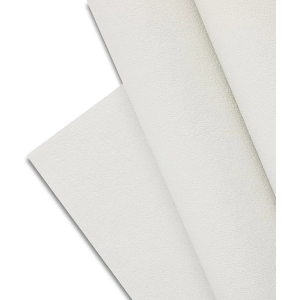 Majestic Giftware PVC Faux Leather Fabric 6 Yard (CFE3-54X216)| White Synthetic Vinyl Faux Leather Sheets by The Yard for DIY Crafts, Upholstery | Waterproof & Easy to Clean - 54" X 216