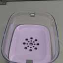 AONKEY 3L Dog Water Bowl No Spill, 101oz Large Spill Proof Dog Bowl Reduce Refill, Anti Splash No Mess Dispenser Dripless Slow Drinking Water Bowl for Sloppy Messy Drinkers (Violet)