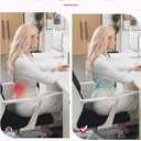 LODAY Waist Trainer Corset Shapewear Tummy Control Body Shaper Waist Cincher for Women Postpartum Belly Band Wrap (Black, XXXL)