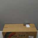 EVOIONOS Frozen Princess Tent for Girls, Kids Play Tent with Snowflake Lights, Castle Playhouse for Children Indoor Outdoor Games, 55 x 53 inches, Blue