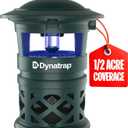 DynaTrap DT1130-GRSR 1/2 Acre Mosquito & Flying Insect Outdoor Trap and Killer Kills Mosquitoes, Flies, Wasps, Gnats, & Other Flying Insects - Bug Zapper Alternative Green