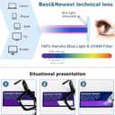 REAVEE 3 Pack Thick Frame Oversized Reading Glasses for Women Blue Light Blocking Computer stylish Readers with Spring Hinge (Black + Tortoise + Brown Tortoise)