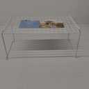 Whitmor 8.9" Deep Medium Stacking Shelf [Set of 6] 6