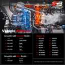 55565353 Turbo Turbocharger with Complete Installation Kits | Compatible with Chevy Cruze 2011-2015, Cruze Limited 2016, Trax Sonic Buick Encore L4 1.4L (Fits LUJ LUV Engine Only)