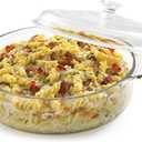 Libbey 55952 3.2-Quart Covered Casserole, 2-Pack (1-Piece Set)