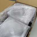 LEIFIDE 50 Pieces 10.4 mm Plastic Cd Jewel Case Clear Single DVD Disc Case Standard Cd DVD Cover for Protection Replacement (Clear)