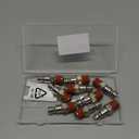 ChillWaves Automotive T-Style Air Plug, 1/4" NPT Male Pneumatic Plugs, Air Compressor Accessories Fittings(10-PACK)