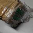 Muzata 3'-6'6" Black Complete Cable Railing Kit for Stairs 36 Inch Cable Railing System with Post Handrail Length Adjustable Easy DIY with User Guide Complete Set RCS1 BA4S