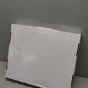 Decorative Wall Clock with Pendulum, Silent Quartz Battery Operated, Large Wall Clock for Living Room, Kitchen, Home, Bathroom, Bedroom Wall Decor,15x20.5 inch (593-black White)