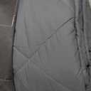 OMYSTYLE Weighted Blanket for Adults (15lbs, 48''x72'')  Twin Size Heavy Throw Blanket, Breathable and Cooling Microfiber Material with Premium Glass Bead for All Season Use, Machine Washable, Grey