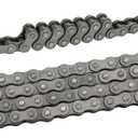 YOXUFA #35 Chain for Mini Bike Coleman CT100U CC100X Baja Doodle Bug DB30 Motovox MBX10 MBX11 Mega Moto MM-B80 105cc Predator 79cc 97cc 100cc Engine Powersports Parts with Chain Breaker - 140 Links