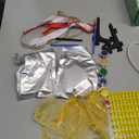 Little Hippo Baby Ornament Keepsake Kit (Newborn Bundle) - 2 Easels, 4 Ribbons & Letters! Handprint and Footprint Clay Casting Kit for Baby Shower Gifts, Boys & Girls