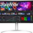LG 40WP95C-W 40 UltraWide Curved WUHD (5120 x 2160) 5K2K Nano IPS Computer Monitor, DCI-P3 98% (Typ.) HDR10, Thunderbolt 4 w/ 96W PD, 3-Side Virtually Borderless Design Tilt/Height/Swivel Stand,Black