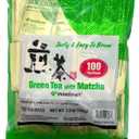 Authentic Maeda-en Japanese Sencha Green Tea - 100 Foil-Wrapped Tea Bags
 (EXP 11/11/26)