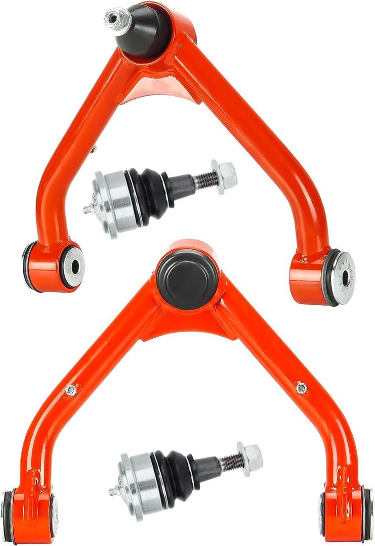 2-4" Lift Front Adjustable Tubular Suspension Control Arm for 1999-2006 Chevy Silverado 1500/GMC Sierra 1500, Escalade Avalanche 1500 2002-2006, Yukon Suburban 1500 2000-2006