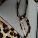 WDIRARA Women's Sexy Wide Leg Night Out Leopard Print Jumpsuits Size M