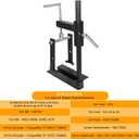 T-0158 Clutch Drum Spring Compressor Transmission Tool Heavy Duty Steel Bench Mount