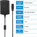 21.5V 1.5A Charger XH2150-1500W AC Adapter for Teguy V40 ENHULK PCT403T T403 EHT21001-L20 Handheld Pool Vacuum Cleaner